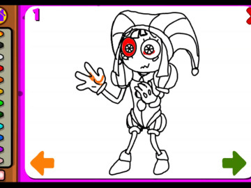 Pomni Coloring Book